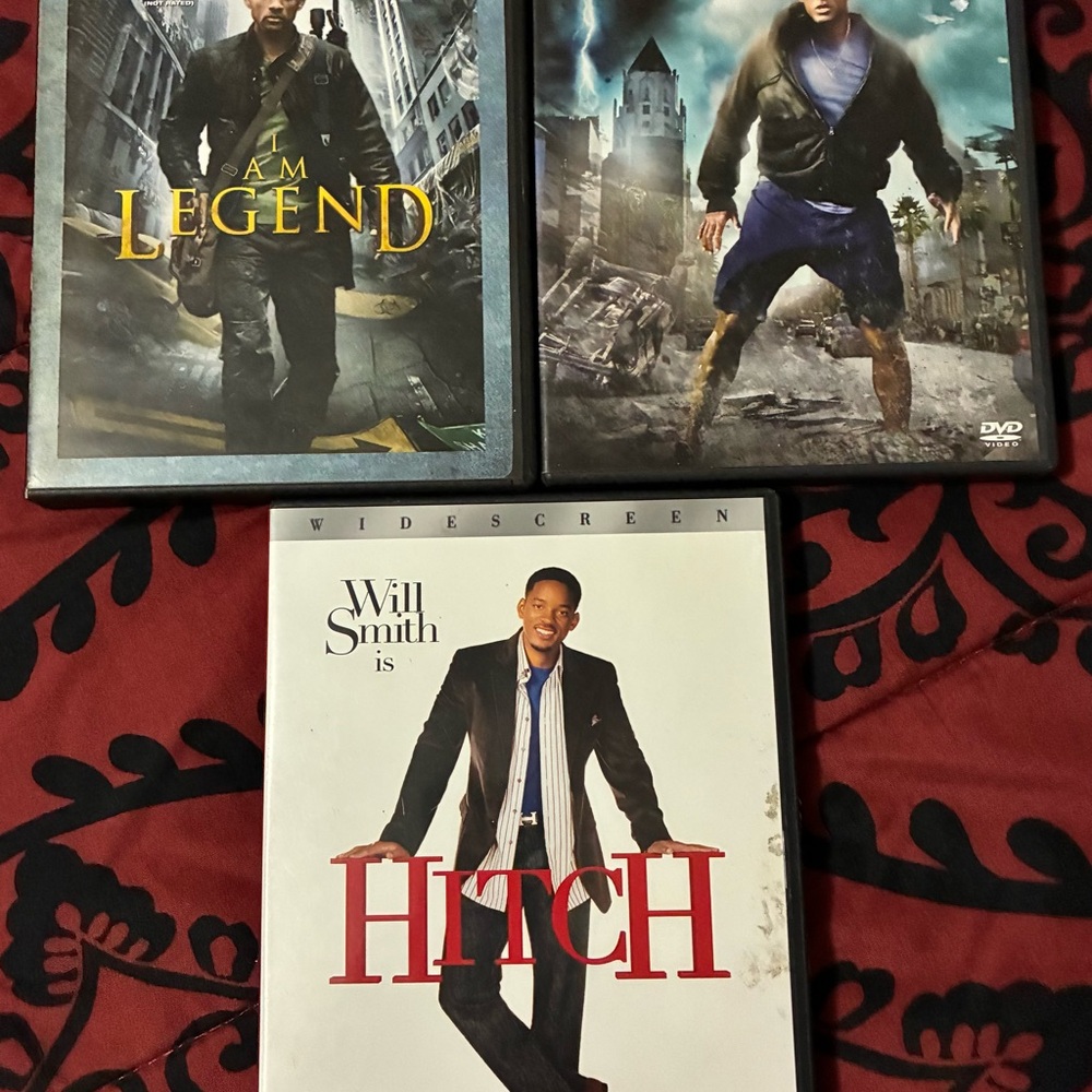 Will Smith 3 DVD movies bundle